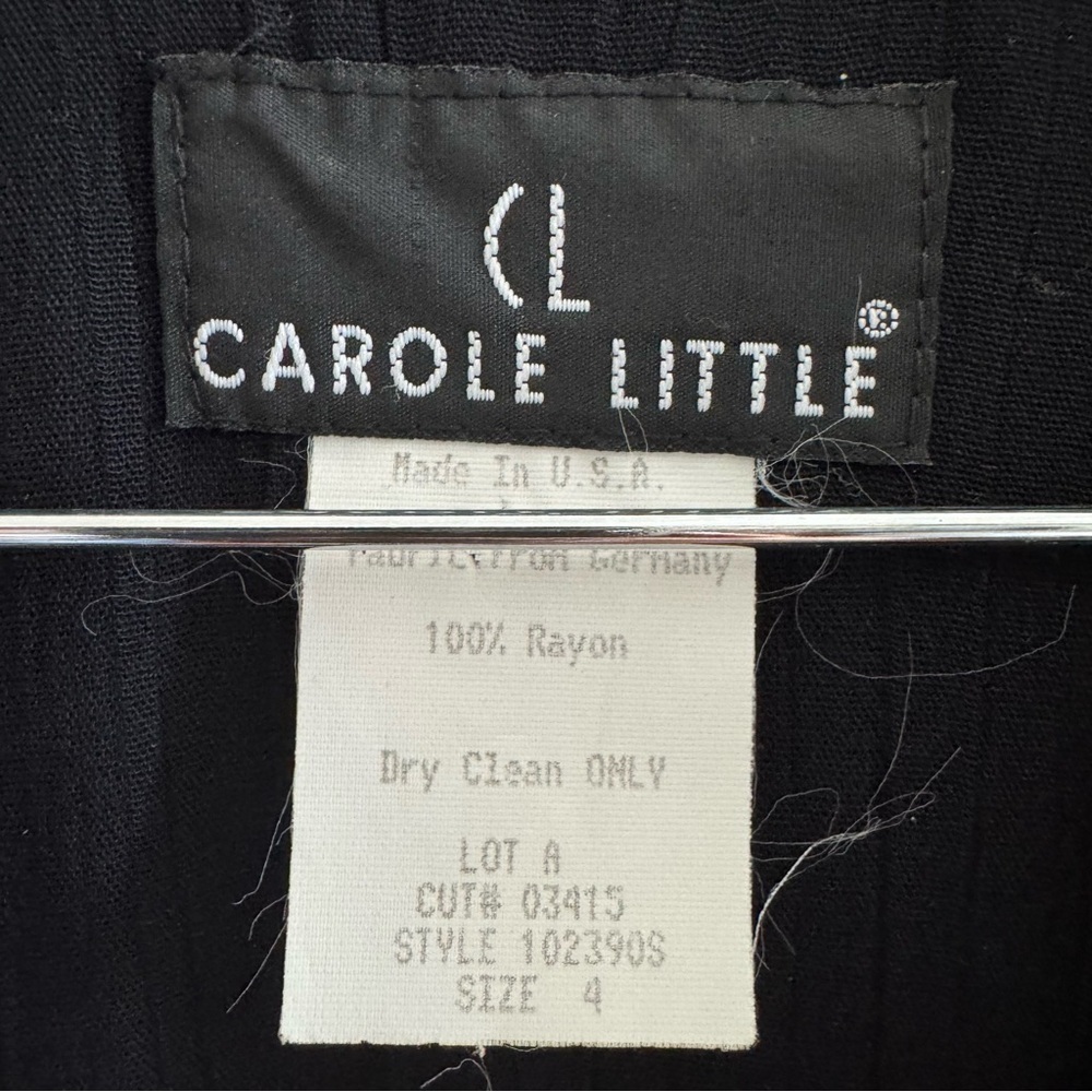 Vintage Carole Little Moulin Rouge French Jacket size 4 - Picture 10 of 13